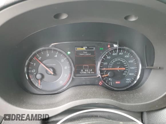 ✅ 2018 Subaru WRX • VIN: JF1VA1A6XJ9803137 • Lot: 52558345. Listed on Copart with 129,678 mi. Free auction sales archive from the USA and detailed vehicle history report at DreamBid. Image 9.