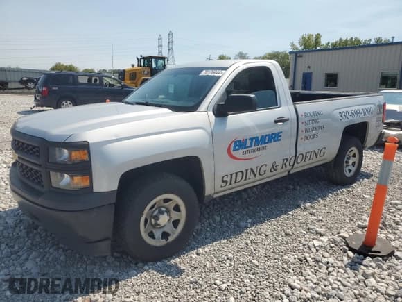 ✅ 2015 Chevrolet Silverado 1500 LS • VIN: 1GCNCPEH9FZ368721 • Лот: 70176444. Опубликован ранее на Copart с пробегом 217 083 миль. Бесплатный доступ к архиву аукционных продаж из США и подробный отчёт об истории автомобиля на DreamBid. Изображение 1.