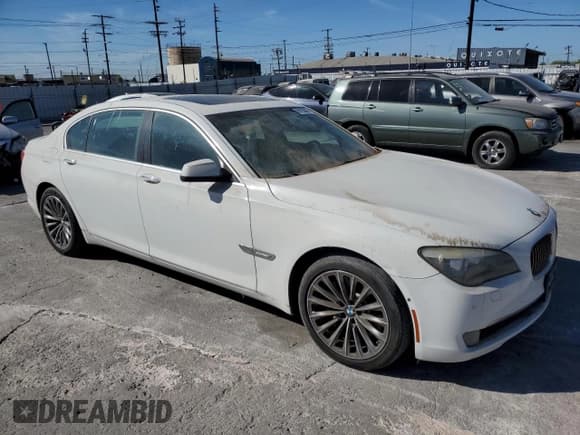 ✅ 2011 BMW 7 Series 750Li • VIN: WBAKB8C52BC851580 • Lot: 69135965. Listed on Copart with 140,890 mi. Free auction sales archive from the USA and detailed vehicle history report at DreamBid. Image 4.