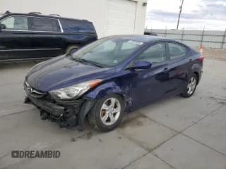 ✅ 2013 Hyundai Elantra GLS • VIN: 5NPDH4AE5DH246515 • Lot: 81889845. Listed on Copart with 98,910 mi. Free auction sales archive from the USA and detailed vehicle history report at DreamBid. Image 1.