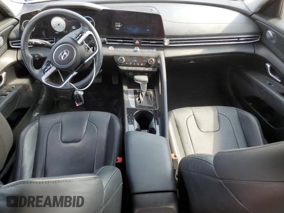 ✅ 2023 Hyundai Elantra Limited • VIN: KMHLN4AJ0PU039022 • Lot: 87100715. Listed on Copart with 29,843 mi. Free auction sales archive from the USA and detailed vehicle history report at DreamBid. Image 8.