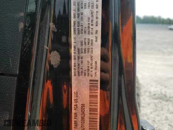 ✅ 2021 Jeep Gladiator High Altitude • VIN: 1C6HJTFG0ML543298 • Lot: 54225085. Wystawiony na Copart z przebiegiem 69 115 mil. Bezpłatny archiwum sprzedaży aukcyjnych z USA i szczegółowy raport historii pojazdu na DreamBid. Zdjęcie 12.