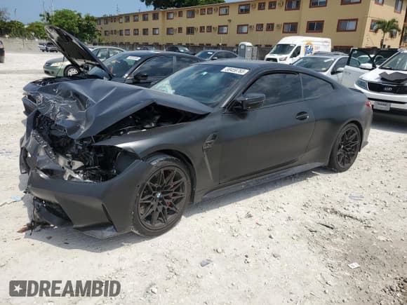 ✅ 2025 BMW M4 Competition xDrive • VIN: WBS33HK04SCS94755 • Lot: 58459765. Wystawiony na Copart z przebiegiem 7 764 mil. Bezpłatny archiwum sprzedaży aukcyjnych z USA i szczegółowy raport historii pojazdu na DreamBid. Zdjęcie 1.