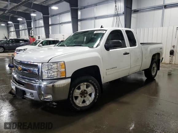 ✅ 2012 Chevrolet Silverado 1500 LT • VIN: 1GCRKSE79CZ301112 • Lot: 68537224. Listed on Copart with 87,816 mi. Free auction sales archive from the USA and detailed vehicle history report at DreamBid. Image 1.