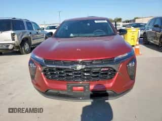 2025 Chevrolet Trax 1RS с VIN KL77LGEP6SC157793, выставлен на аукционе Copart как лот 82353625 с пробегом 12 024 миль миль и Списание • Salvage title. История ставок и продаж доступна на DreamBid. Изображение 5.
