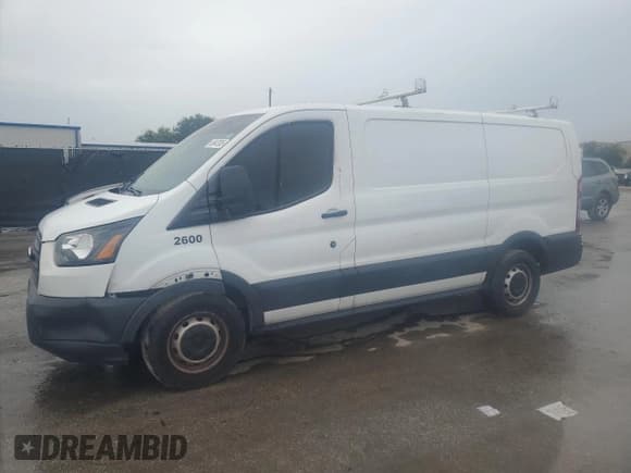 ✅ 2019 Ford Transit • VIN: 1FTYE1ZM3KKA14658 • Лот: 68596345. Опубликован ранее на Copart с пробегом 245 245 миль. Бесплатный доступ к архиву аукционных продаж из США и подробный отчёт об истории автомобиля на DreamBid. Изображение 1.