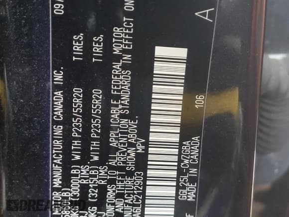 ✅ 2020 Lexus RX 350 F Sport • VIN: 2T2SZMDA6LC212903 • Лот: 42229945. Опубликован ранее на Copart с пробегом 81 175 миль. Бесплатный доступ к архиву аукционных продаж из США и подробный отчёт об истории автомобиля на DreamBid. Изображение 13.