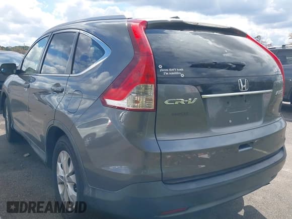 ✅ 2012 Honda CR-V EX-L • VIN: JHLRM4H78CC010317 • Lot: 43397598. Listed on IAAI with 135,505 mi. Free auction sales archive from the USA and detailed vehicle history report at DreamBid. Image 3.