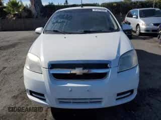 2009 Chevrolet Aveo LS с VIN KL1TD56E59B624886, выставлен на аукционе Copart как лот 81379544 с пробегом Не указан миль и Списание • Salvage title. История ставок и продаж доступна на DreamBid. Изображение 5.