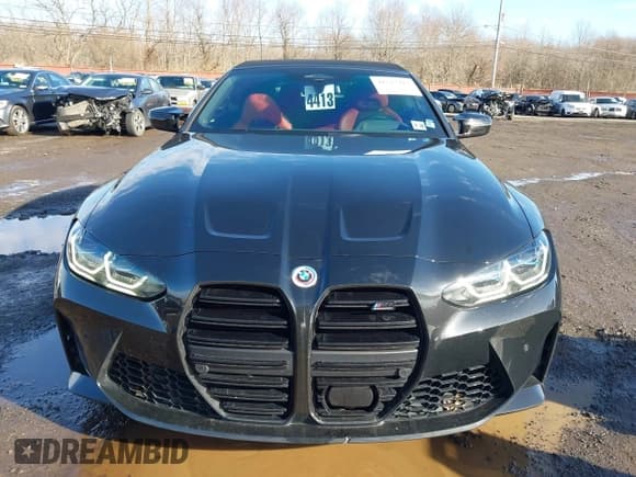 ✅ 2023 BMW M4 Competition xDrive • VIN: WBS33BA03PCL67913 • Lot: 41223413. Listed on IAAI with 30,021 mi. Free auction sales archive from the USA and detailed vehicle history report at DreamBid. Image 6.