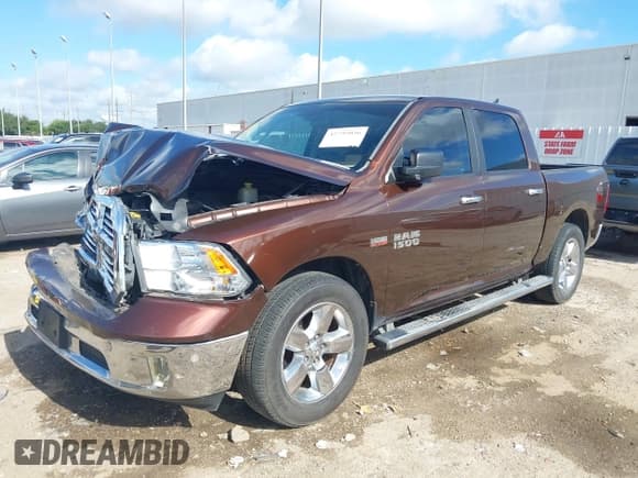 ✅ 2014 Ram 1500 Big Horn • VIN: 1C6RR6LT0ES397945 • Lot: 42795056. Listed on IAAI with 201,465 mi. Free auction sales archive from the USA and detailed vehicle history report at DreamBid. Image 18.