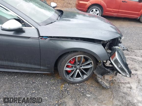 ✅ 2018 Audi S5 Sportback Prestige • VIN: WAUC4CF57JA036587 • Lot: 42247635. Listed on IAAI with Not provided. Free auction sales archive from the USA and detailed vehicle history report at DreamBid. Image 6.