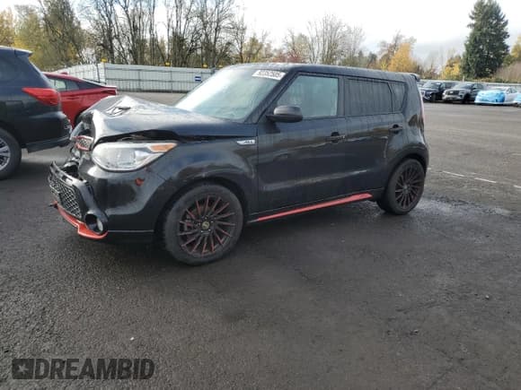 ✅ 2015 Kia Soul + • VIN: KNDJP3A52F7164667 • Лот: 92352505. Опубликован ранее на Copart с пробегом 114 098 миль. Бесплатный доступ к архиву аукционных продаж из США и подробный отчёт об истории автомобиля на DreamBid. Изображение 1.