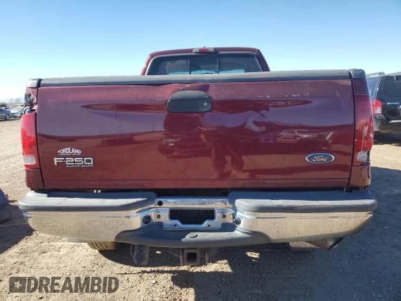 ✅ 1999 Ford F-250 XL • VIN: 1FTNX21F6XED44400 • Lot: 85961445. Listed on Copart with 117,416 mi. Free auction sales archive from the USA and detailed vehicle history report at DreamBid. Image 6.