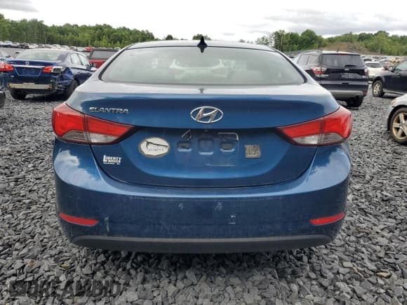 ✅ 2015 Hyundai Elantra Limited • VIN: KMHDH4AE0FU445315 • Lot: 65067255. Listed on Copart with 289,765 mi. Free auction sales archive from the USA and detailed vehicle history report at DreamBid. Image 6.