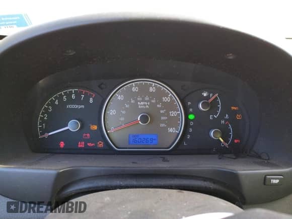 2008 Hyundai Elantra GLS z VIN KMHDU46D98U422307, wystawiony jako Copart lot #74370243 z przebiegiem 160 269 mil mil oraz Szkoda całkowita • Salvage title. Historia ofert i sprzedaży dostępna na DreamBid. Obrazek 9.