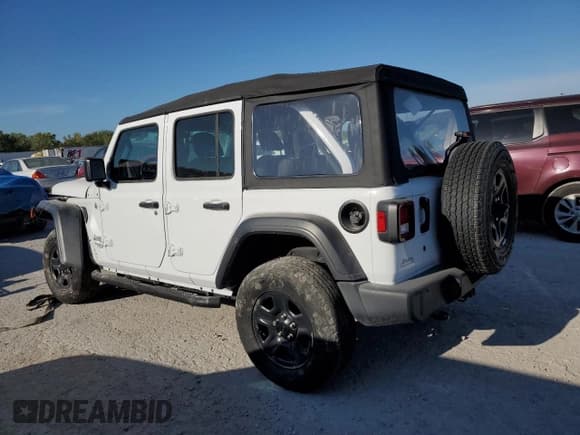 ✅ 2020 Jeep Wrangler Unlimited Sport • VIN: 1C4HJXDN6LW323114 • Lot: 71661604. Wystawiony na Copart z przebiegiem 56 325 mil. Bezpłatny archiwum sprzedaży aukcyjnych z USA i szczegółowy raport historii pojazdu na DreamBid. Zdjęcie 2.