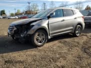 ✅ 2018 Hyundai Santa Fe 2.4L • VIN: 5XYZTDLB3JG568466 • Лот: 47022913. Опубликован ранее на Copart с пробегом 90 589 миль. Бесплатный доступ к архиву аукционных продаж из США и подробный отчёт об истории автомобиля на DreamBid. Изображение 1.