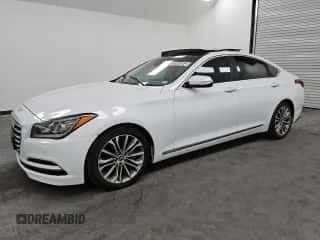 2015 Hyundai Genesis 3.8L with VIN KMHGN4JE9FU071910, listed as a Copart auction lot 73181464 with 126,029 mi miles and Clean title. Bid and sale history available at DreamBid. Image 1.