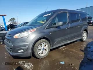 ✅ 2017 Ford Transit Connect XLT • VIN: NM0GS9F70H1334484 • Lot: 46753495. Listed on Copart with 134,657 mi. Free auction sales archive from the USA and detailed vehicle history report at DreamBid. Image 1.