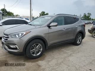 ✅ 2018 Hyundai Santa Fe 2.4L • VIN: 5NMZU3LB5JH081718 • Лот: 57635284. Опубликован ранее на Copart с пробегом 151 375 миль. Бесплатный доступ к архиву аукционных продаж из США и подробный отчёт об истории автомобиля на DreamBid. Изображение 1.