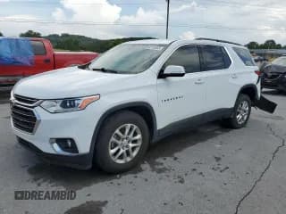 ✅ 2019 Chevrolet Traverse LT Cloth • VIN: 1GNERGKW1KJ229037 • Lot: 65195665. Wystawiony na Copart z przebiegiem 88 449 mil. Bezpłatny archiwum sprzedaży aukcyjnych z USA i szczegółowy raport historii pojazdu na DreamBid. Zdjęcie 1.