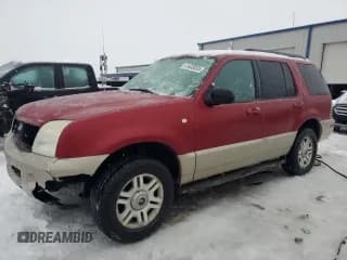 ✅ 2005 Mercury Mountaineer • VIN: 4M2ZU86E95ZJ31597 • Lot: 41633035. Wystawiony na Copart z przebiegiem 266 358 mil. Bezpłatny archiwum sprzedaży aukcyjnych z USA i szczegółowy raport historii pojazdu na DreamBid. Zdjęcie 1.