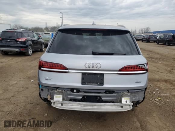 ✅ 2022 Audi Q7 Premium • VIN: WA1AJBF77ND012075 • Lot: 54492975. Wystawiony na Copart z przebiegiem 39 050 mil. Bezpłatny archiwum sprzedaży aukcyjnych z USA i szczegółowy raport historii pojazdu na DreamBid. Zdjęcie 6.