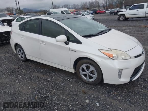 ✅ 2012 Toyota Prius Four • VIN: JTDKN3DU3C5523495 • Lot: 43804161. Listed on IAAI with 144,662 mi. Free auction sales archive from the USA and detailed vehicle history report at DreamBid. Image 1.