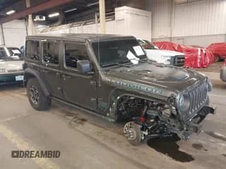 ✅ 2022 Jeep Wrangler Unlimited Rubicon • VIN: 1C4JJXR67NW229457 • Lot: 41014010. Listed on IAAI with 53,075 mi. Free auction sales archive from the USA and detailed vehicle history report at DreamBid. Image 1.