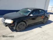 ✅ 2013 Dodge Avenger SE • VIN: 1C3CDZAB0DN589604 • Lot: 82121765. Listed on Copart with 162,877 mi. Free auction sales archive from the USA and detailed vehicle history report at DreamBid. Image 1.