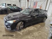 ✅ 2016 Infiniti Q50 Red Sport 400 • VIN: JN1FV7AR1GM450201 • Lot: 81617945. Listed on Copart with 79,472 mi. Free auction sales archive from the USA and detailed vehicle history report at DreamBid. Image 1.