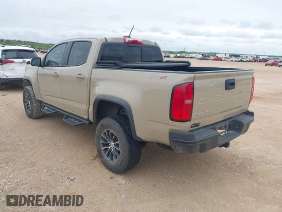 ✅ 2022 Chevrolet Colorado 4WD ZR2 • VIN: 1GCGTEEN5N1327731 • Lot: 42199631. Listed on IAAI with 40,380 mi. Free auction sales archive from the USA and detailed vehicle history report at DreamBid. Image 3.