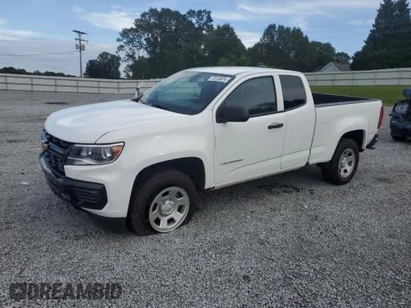 ✅ 2022 Chevrolet Colorado 2WD Work Truck • VIN: 1GCHSBEA8N1315771 • Lot: 70133624. Listed on Copart with 44,526 mi. Free auction sales archive from the USA and detailed vehicle history report at DreamBid. Image 1.
