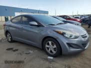 ✅ 2014 Hyundai Elantra SE • VIN: 5NPDH4AE2EH478068 • Lot: 81377195. Listed on Copart with 217,678 mi. Free auction sales archive from the USA and detailed vehicle history report at DreamBid. Image 4.