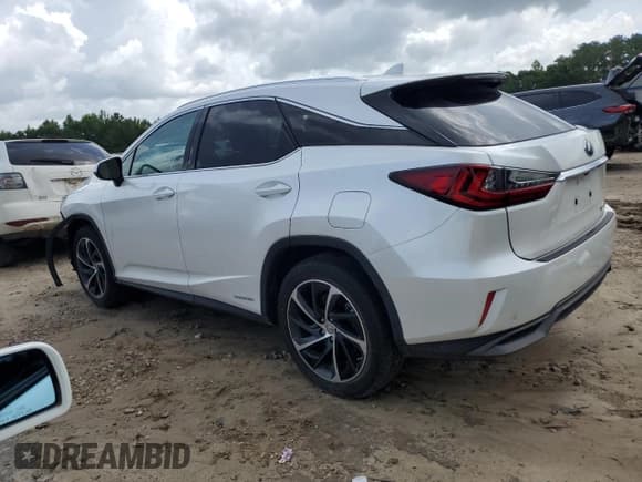 ✅ 2017 Lexus RX 450h • VIN: 2T2BGMCA5HC012271 • Lot: 59164535. Listed on Copart with 35,105 mi. Free auction sales archive from the USA and detailed vehicle history report at DreamBid. Image 2.