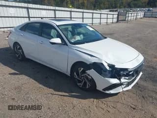 ✅ 2024 Hyundai Elantra Limited • VIN: KMHLP4DG9RU836303 • Лот: 43699266. Опубликован ранее на IAAI с пробегом 35 657 миль. Бесплатный доступ к архиву аукционных продаж из США и подробный отчёт об истории автомобиля на DreamBid. Изображение 1.