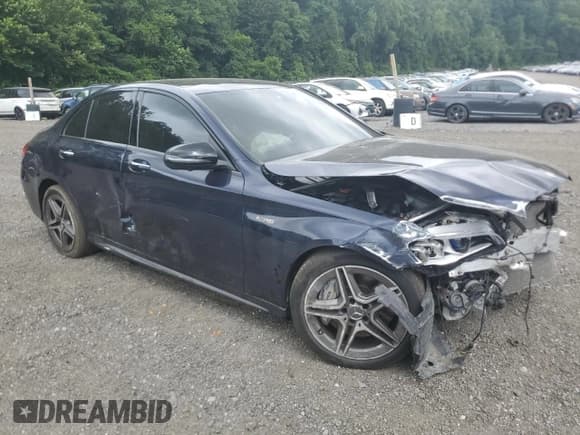 ✅ 2020 Mercedes-Benz C 43 AMG • VIN: WDDWF6EB2LR559271 • Lot: 64260195. Wystawiony na Copart z przebiegiem 44 289 mil. Bezpłatny archiwum sprzedaży aukcyjnych z USA i szczegółowy raport historii pojazdu na DreamBid. Zdjęcie 4.