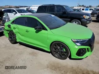 ✅ 2024 Audi RS 3 • VIN: WUAG4DGY9RA900847 • Lot: 67999104. Listed on Copart with 4,017 mi. Free auction sales archive from the USA and detailed vehicle history report at DreamBid. Image 4.