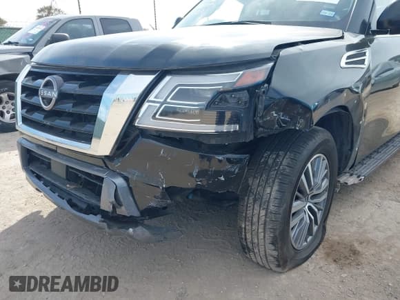 ✅ 2023 Nissan Armada SL • VIN: JN8AY2BC4P9183249 • Lot: 43831842. Listed on IAAI with 48,957 mi. Free auction sales archive from the USA and detailed vehicle history report at DreamBid. Image 6.