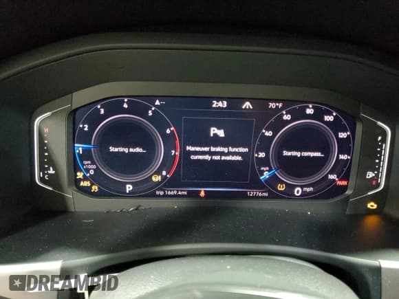 ✅ 2023 Volkswagen Atlas SE • VIN: 1V2KR2CA7PC539110 • Lot: 68470965. Wystawiony na Copart z przebiegiem 12 776 mil. Bezpłatny archiwum sprzedaży aukcyjnych z USA i szczegółowy raport historii pojazdu na DreamBid. Zdjęcie 9.