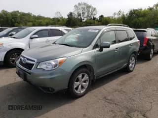 2015 Subaru Forester Premium с VIN JF2SJADC1FG517325, выставлен на аукционе Copart как лот 81567995 с пробегом 96 173 миль миль и Списание • Salvage title. История ставок и продаж доступна на DreamBid. Изображение 1.