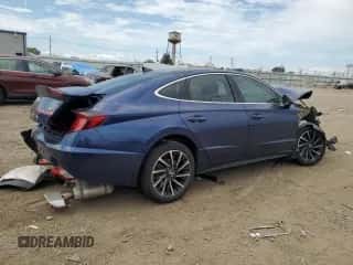 2020 Hyundai Sonata SEL Plus z VIN 5NPEJ4J26LH017421, wystawiony jako Copart lot #68254155 z przebiegiem Nie podano mil oraz Szkoda całkowita • Salvage title. Historia ofert i sprzedaży dostępna na DreamBid. Obrazek 3.