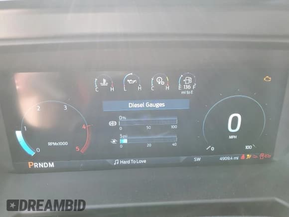 ✅ 2024 Ford F-250 • VIN: 1FT8X2BM7REF40276 • Lot: 50909225. Listed on Copart with 4,909 mi. Free auction sales archive from the USA and detailed vehicle history report at DreamBid. Image 9.