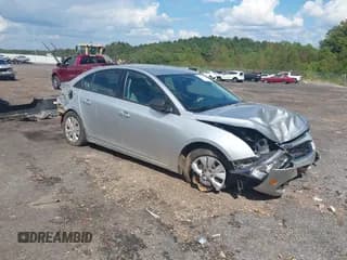 ✅ 2016 Chevrolet Cruze LS • VIN: 1G1PC5SH1G7192531 • Lot: 43274753. Listed on IAAI with 59,423 mi. Free auction sales archive from the USA and detailed vehicle history report at DreamBid. Image 1.