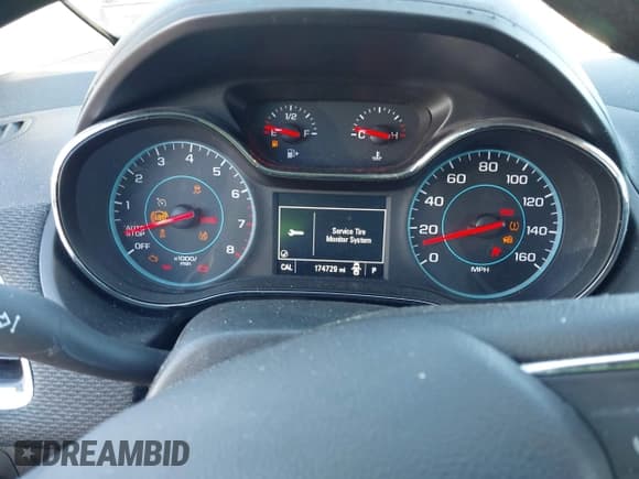 ✅ 2016 Chevrolet Cruze LT • VIN: 1G1BE5SMXG7273321 • Lot: 43491200. Listed on IAAI with 174,729 mi. Free auction sales archive from the USA and detailed vehicle history report at DreamBid. Image 7.