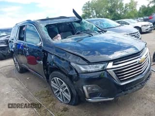 ✅ 2023 Chevrolet Traverse High Country • VIN: 1GNEVNKW4PJ112141 • Lot: 43037331. Wystawiony na IAAI z przebiegiem 51 507 mil. Bezpłatny archiwum sprzedaży aukcyjnych z USA i szczegółowy raport historii pojazdu na DreamBid. Zdjęcie 1.