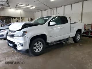 ✅ 2018 Chevrolet Colorado 2WD Work Truck • VIN: 1GCHSBEA3J1121921 • Лот: 67175475. Опубликован ранее на Copart с пробегом 63 587 миль. Бесплатный доступ к архиву аукционных продаж из США и подробный отчёт об истории автомобиля на DreamBid. Изображение 1.