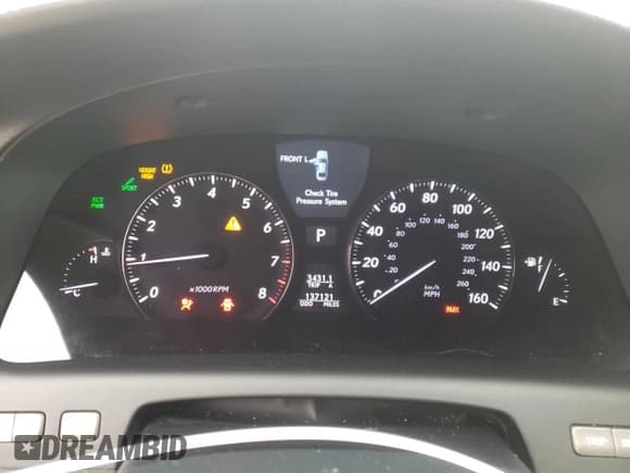 ✅ 2009 Lexus LS 460 L • VIN: JTHDL46F595000375 • Lot: 45372895. Listed on Copart with 137,121 mi. Free auction sales archive from the USA and detailed vehicle history report at DreamBid. Image 9.