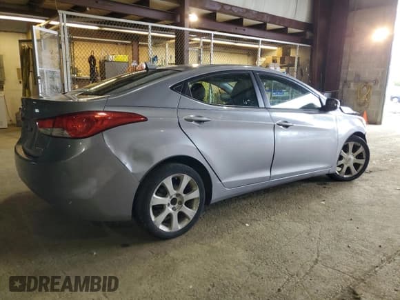 ✅ 2013 Hyundai Elantra Limited • VIN: KMHDH4AE5DU665210 • Lot: 56839825. Listed on Copart with 100,531 mi. Free auction sales archive from the USA and detailed vehicle history report at DreamBid. Image 3.